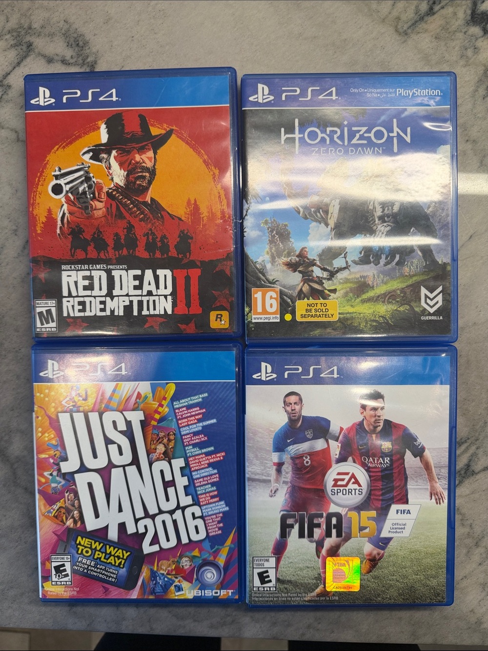 PS4 Games - Lot of 4